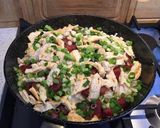 A picture of step 9 of Deany's fried rice.