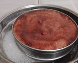 A picture of step 8 of Beetroot Tricolour Steam Dhokla.