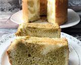 Foto langkah ke 19 dari resep Matcha Marble Chiffon Cake.