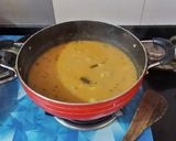 A picture of step 4 of Colocasia Curry.