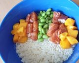 Foto del paso 3 de la receta: Poke bowl de salmón