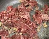 Hình bước làm 1 của món Mì Chũ Xào Bò