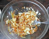 Foto del paso 1 de la receta: Tortilla de papas cocidas, col y zanahorias
