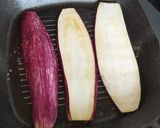 Foto del paso 1 de la receta: Berenjena a la plancha🍆Rellena