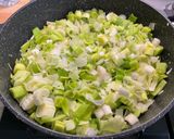 Une image de l'étape 10 de Fondue de poireaux aux carottes.