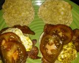 A picture of step 3 of Turkey Bacon Breakfast Sandwiches.