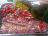 Ribs de cerdo al horno