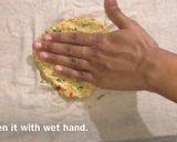 A picture of step 3 of Sorghum masala roti.