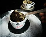 A picture of step 7 of Choco-Vanilla Mini Mug Cake.
