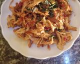 Foto langkah ke 5 dari resep Suwir ayam sambal penyet.