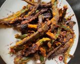 কুরকুরে ভিন্ডি(Kurkure bhindi bhaja recipe in Bengali) রেসিপি ধাপ - 4 ছবি