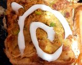 A picture of step 4 of Egg shami Sandwich.