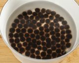 A picture of step 1 of Peanut Butter Bubble Milk Tea.