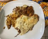 Une image de l'étape 10 de Gratin de fèves au bœuf façon hachis Parmentier.