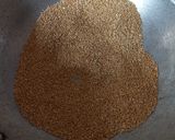 A picture of step 1 of Quinoa flour masala puri.