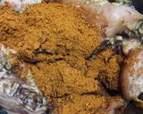 Gambar langkah 3 resipi Ayam Berempah Crispy.