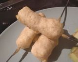 Une image de l'étape 3 de Beignet de fromage au sésame.