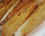 A picture of step 2 of Fried Cuban Bread in Olive Oil.