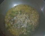 A picture of step 2 of Kolhapuri Misal Pav.