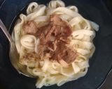 Foto langkah ke 7 dari resep Mie homemade tanpa telur.