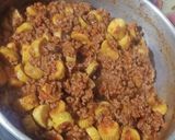 صورة لخطوة 1 من وصفة كوسه باللحمه المفرومه