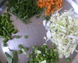 A picture of step 2 of Vegetable poha.