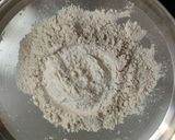 A picture of step 1 of Thekua.