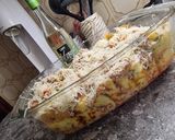 Zöldfűszeres húsos rakott palacsinta recept fázis 3 fotója
