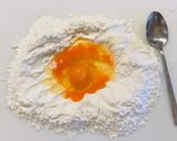 A picture of step 1 of Fresh Pasta with Bolognese Sauce.