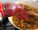 Foto del paso 3 de la receta: Salsa de tomates nutritiva con champiñones y atún