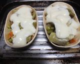 Foto del paso 4 de la receta: Barquitas de menestra con bechamel