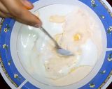 A picture of step 2 of Rava Jalebi.
