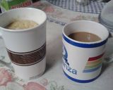 Foto del paso 4 de la receta: Biscocho de vainilla al microondas en taza