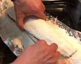 Foto del paso 3 de la receta: Corvina a la sal deliciosa
