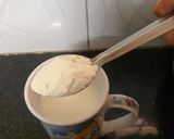 A picture of step 1 of Badam milk.