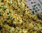 Foto langkah ke 2 dari resep Nasi goreng kunyit bayam, mantap!.