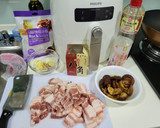 超簡單免滷包－滷香菇五花肉（紅燒肉）的食譜步驟1照片