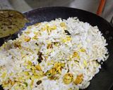 A picture of step 4 of Trail dryfruits poha chivda namkeen.