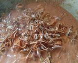 Gambar langkah 3 resipi Sambal petai bilis.