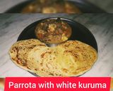 A picture of step 2 of Parrota with white kuruma.