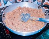 A picture of step 3 of Enduri pitha.
