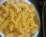 A picture of step 3 of One Pot vegetable Pasta.