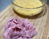 Foto del paso 1 de la receta: Huevos revueltos con jamón