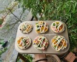 Hình bước làm 3 của món Bánh bông lan mặn 🥪