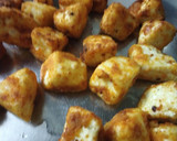 A picture of step 4 of Chilli paneer.