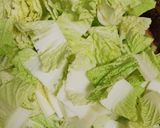 Foto langkah ke 4 dari resep Tumis sawi dan tahu putih.