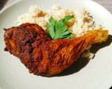 Sült csirkecomb házi fűszerkeverékkel recept fázis 3 fotója