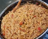 A picture of step 8 of Indomie instant noodles.