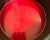 Une image de l'étape 24 de Gâteau-miroir en forme de cœur 3D, fourré à la fraise et à la mousse à la vanille.