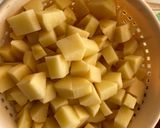 Foto del paso 5 de la receta: Budín de zapallo italiano con papas fritas